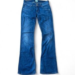 Hudson Women's Low Rise Flare Bootcut Leg Jeans Size Small Y2K Denim